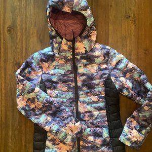 North Face Girls Hooded Jacket S/P 7/8